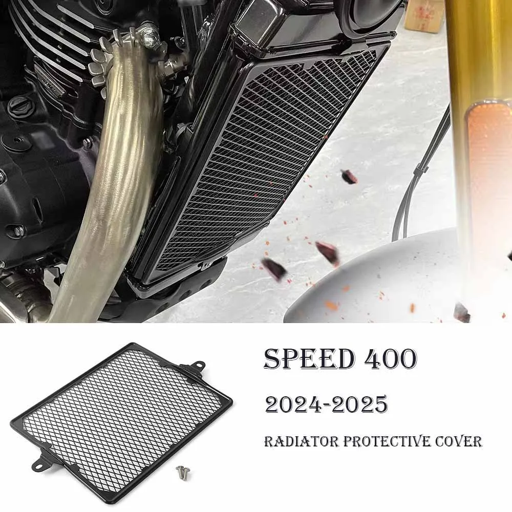 Speed400 New Motorcycle Accessories Radiator Guard Engine Cooler Grille Cover Protection For Speed 400 2024 2025 SPEED 400
Speed400 New Motorcycle Accessories Radiator Guard Engine Cooler Grille Cover Protection For Speed 400 2024 2025 SPEED 400