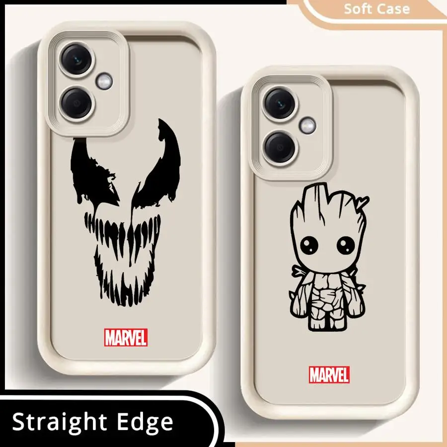 Soft Shell Case for Xiaomi Redmi Note 11 13 11Pro 10 13Pro 14 Pro Plus 10S 12 11S 12S Marvel Venom Groot Logo
Soft Shell Case for Xiaomi Redmi Note 11 13 11Pro 10 13Pro 14 Pro Plus 10S 12 11S 12S Marvel Venom Groot Logo
