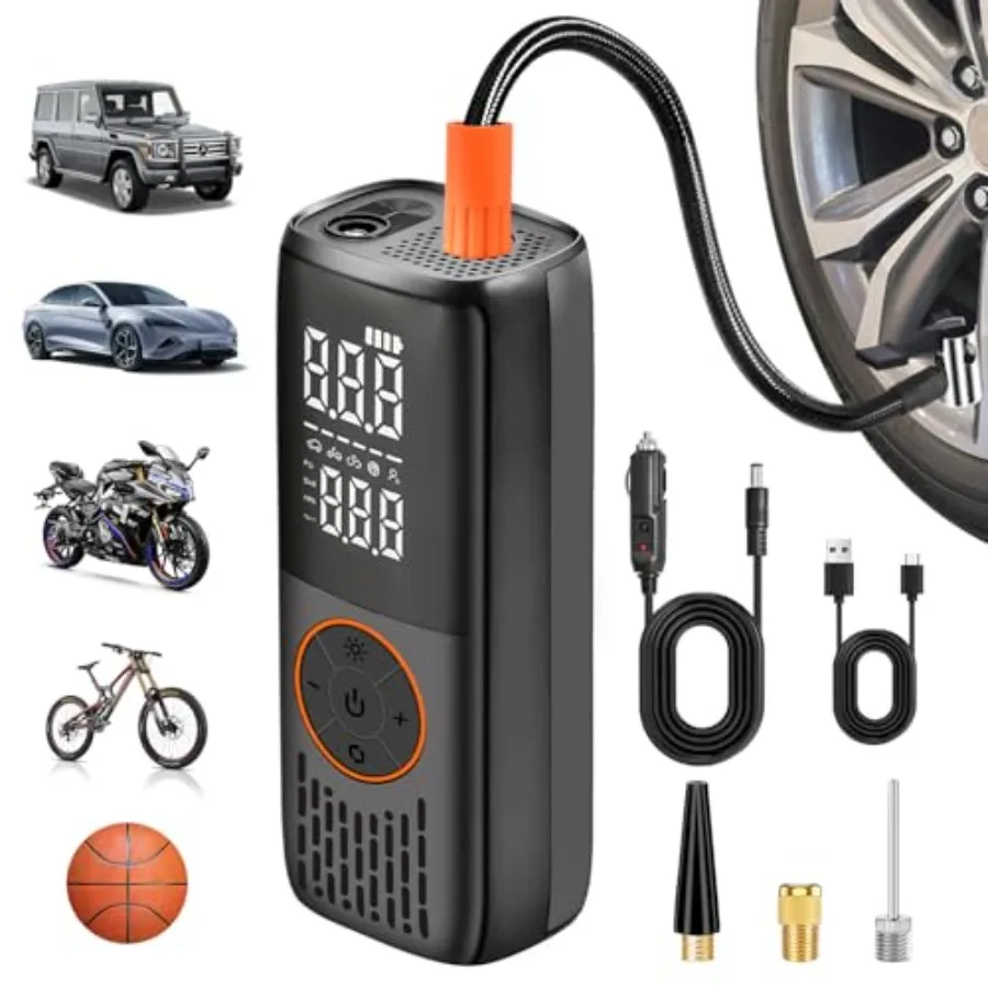 Natural with Tire Inflator Portable Air Compressor 20000mAh
Natural with Tire Inflator Portable Air Compressor 20000mAh