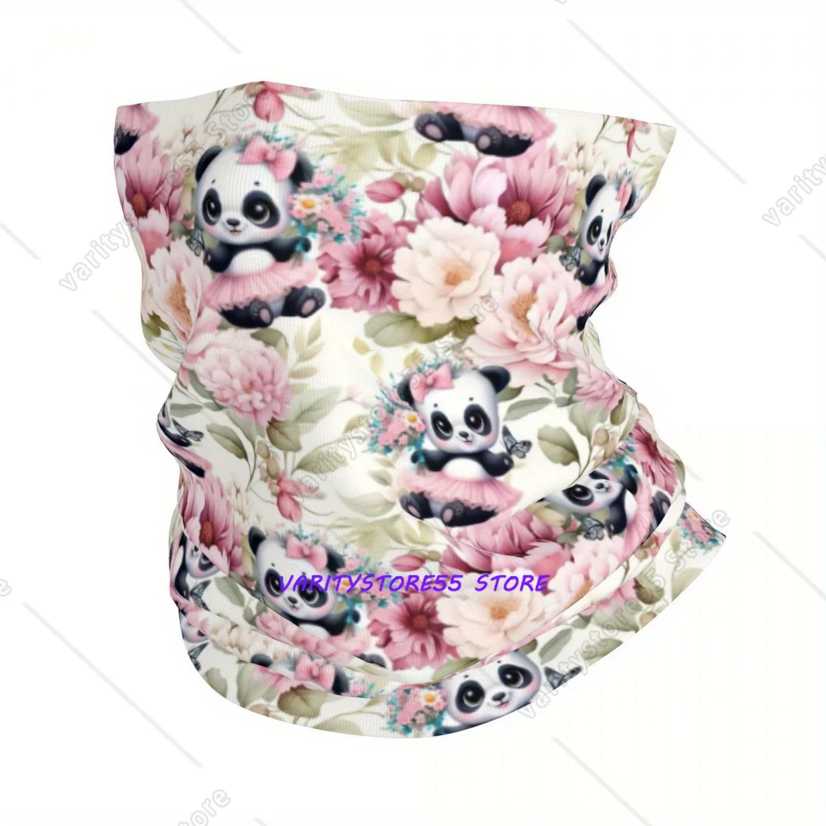 Милая бандана с розовым цветочным принтом в виде панды, многофункциональный шарф-повязка на шею, повязка на голову для езды, унисекс, для взрослых, моющаяся
Милая бандана с розовым цветочным принтом в виде панды, многофункциональный шарф-повязка на шею, повязка на голову для езды, унисекс, для взрослых, моющаяся
