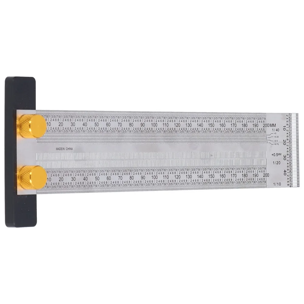 Portable Stainless Marking Ruler 200mm 300mm T-Rule Hole Ruler Silver Tshaped Scribing Tool Precision Layout
Portable Stainless Marking Ruler 200mm 300mm T-Rule Hole Ruler Silver Tshaped Scribing Tool Precision Layout
