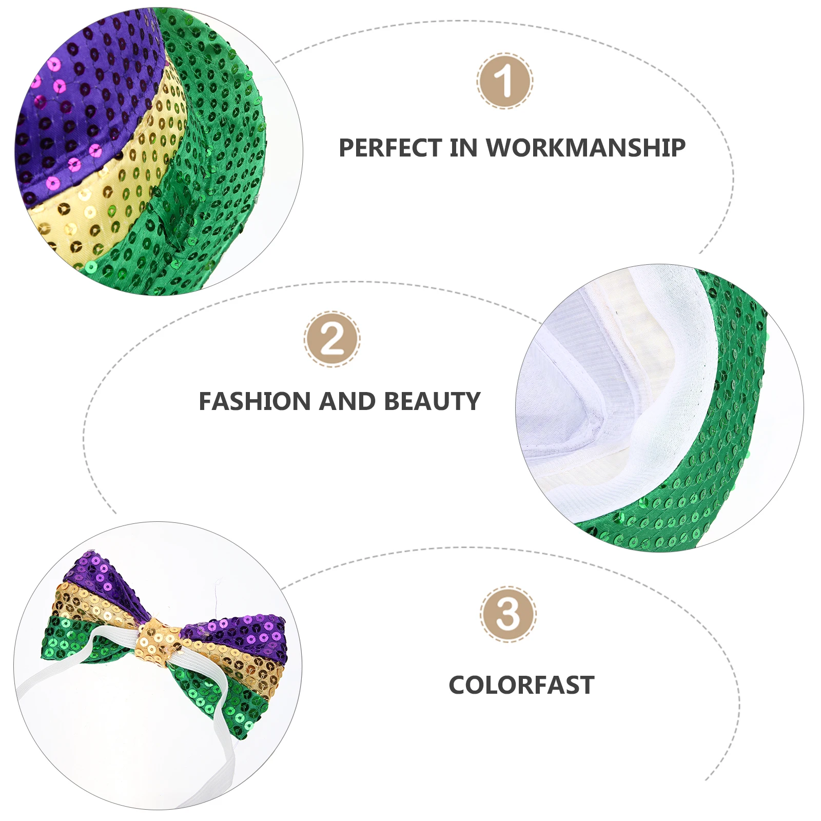 1 Set Carnival Costume Accessories Festive Hat Bow Tie Party Decor Fancy Dress Set Carnival Day Cosplay Supplies Decorative
1 Set Carnival Costume Accessories Festive Hat Bow Tie Party Decor Fancy Dress Set Carnival Day Cosplay Supplies Decorative