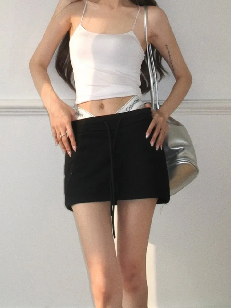 ZHISILAO New A-line Mini Skirt Women Casual Sexy Drawstring Bodycon Straight Skirt Summer 2023
ZHISILAO New A-line Mini Skirt Women Casual Sexy Drawstring Bodycon Straight Skirt Summer 2023