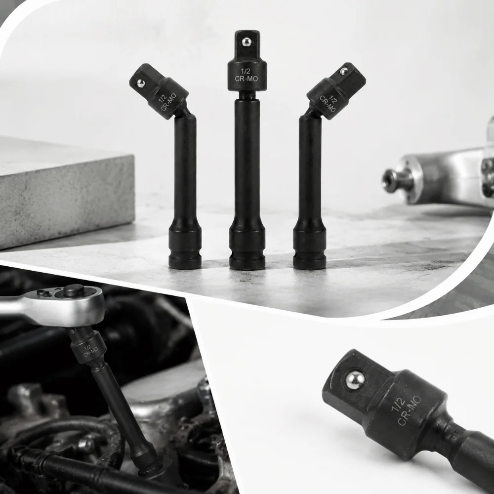 2pcs 360 Degree Swivel Swivel Socket Extension Bar Flexible Universal Joint 1/2 Inch Drive Universal Joint Adapter
2pcs 360 Degree Swivel Swivel Socket Extension Bar Flexible Universal Joint 1/2 Inch Drive Universal Joint Adapter