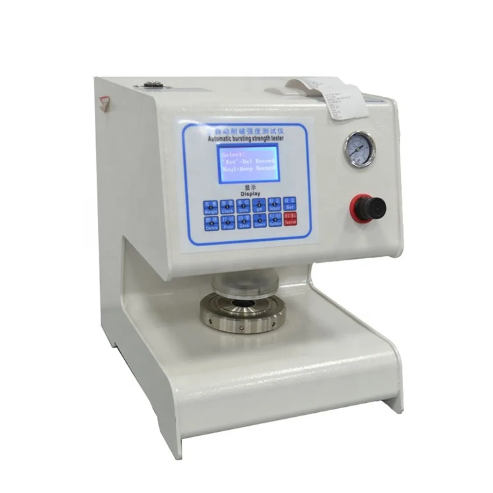 ASTM D3786 Textile Fabrics Hydraulic Bursting Strength Tester, Tester ISO13938
ASTM D3786 Textile Fabrics Hydraulic Bursting Strength Tester, Tester ISO13938