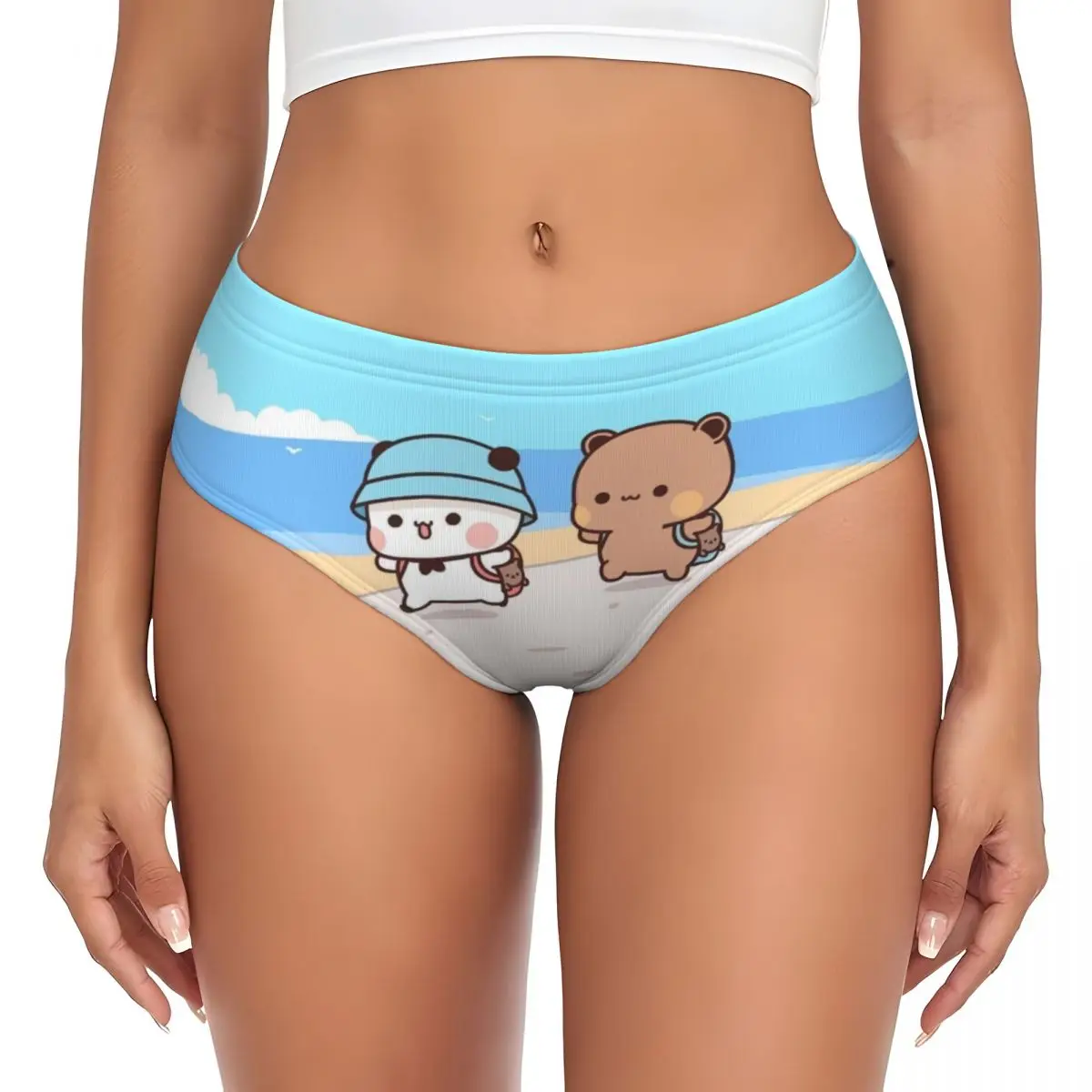 Custom Cartoon Peach And Goma Mochi Cat Briefs Underwear Women Stretch Comfortable Underpants Brief Panties
Custom Cartoon Peach And Goma Mochi Cat Briefs Underwear Women Stretch Comfortable Underpants Brief Panties