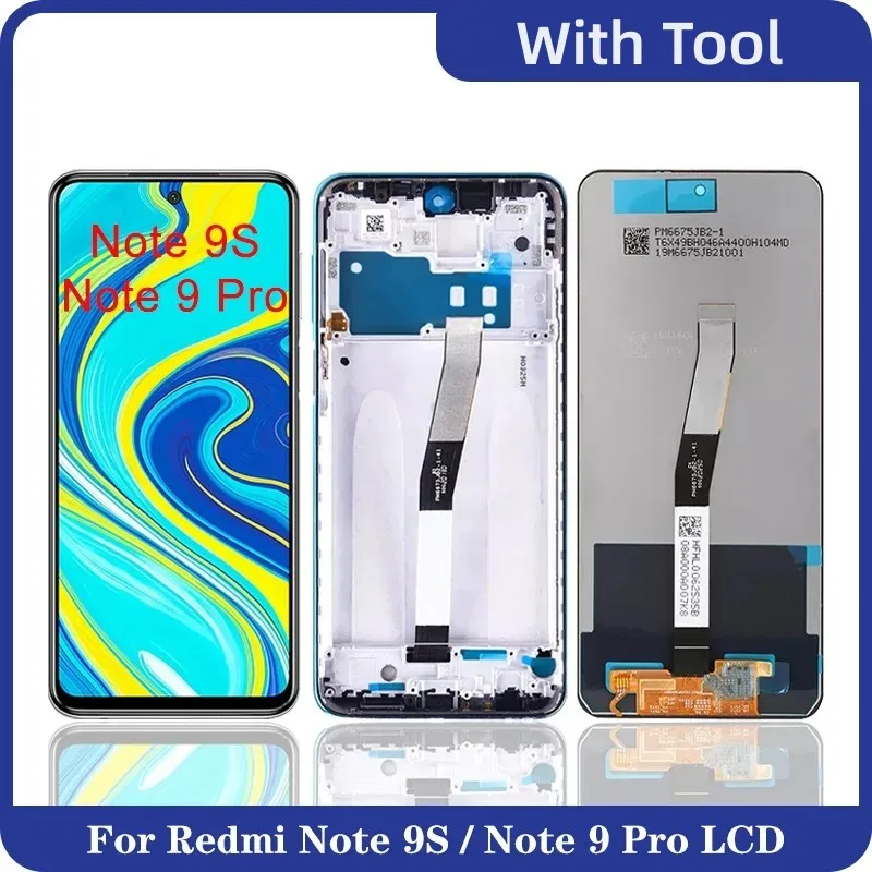 ЖК-дисплей 6,67 дюйма для Xiaomi Redmi Note 9S, сменный дигитайзер сенсорного экрана для Redmi Note 9 Pro 9Pro M2003J6A1G LCD
ЖК-дисплей 6,67 дюйма для Xiaomi Redmi Note 9S, сменный дигитайзер сенсорного экрана для Redmi Note 9 Pro 9Pro M2003J6A1G LCD