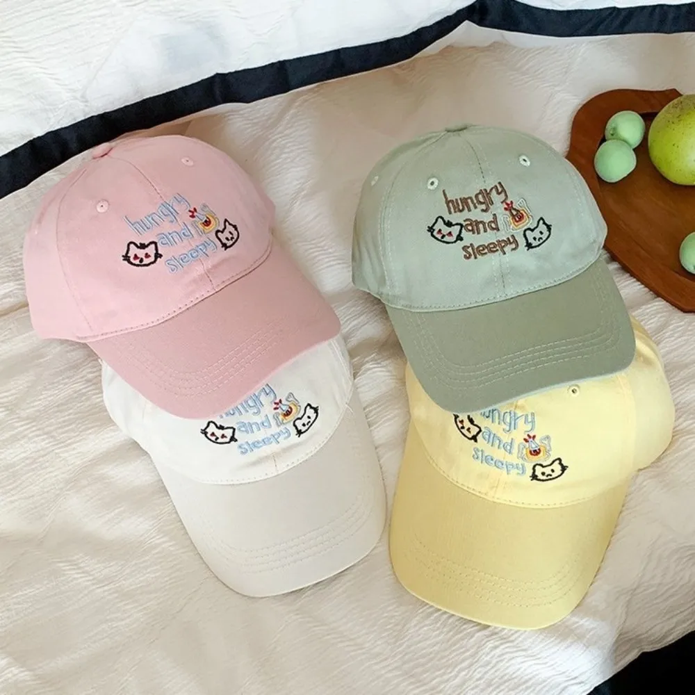 Trend Korean Letter Baseball Cap Embroidery Cotton Cat Peaked Cap Sweet Versatile Snapback Cap Teenagers
Trend Korean Letter Baseball Cap Embroidery Cotton Cat Peaked Cap Sweet Versatile Snapback Cap Teenagers