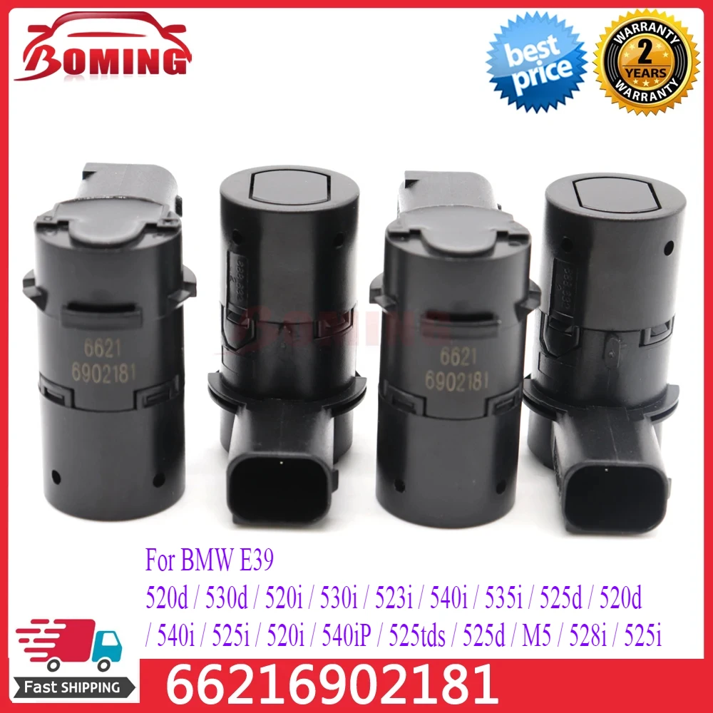 66216902181 Car PDC Parking Sensor 4PCS Fit For BMW E39 520d 520i 523i 525d 525i 525tds 528i 66218368727 Black New
66216902181 Car PDC Parking Sensor 4PCS Fit For BMW E39 520d 520i 523i 525d 525i 525tds 528i 66218368727 Black New