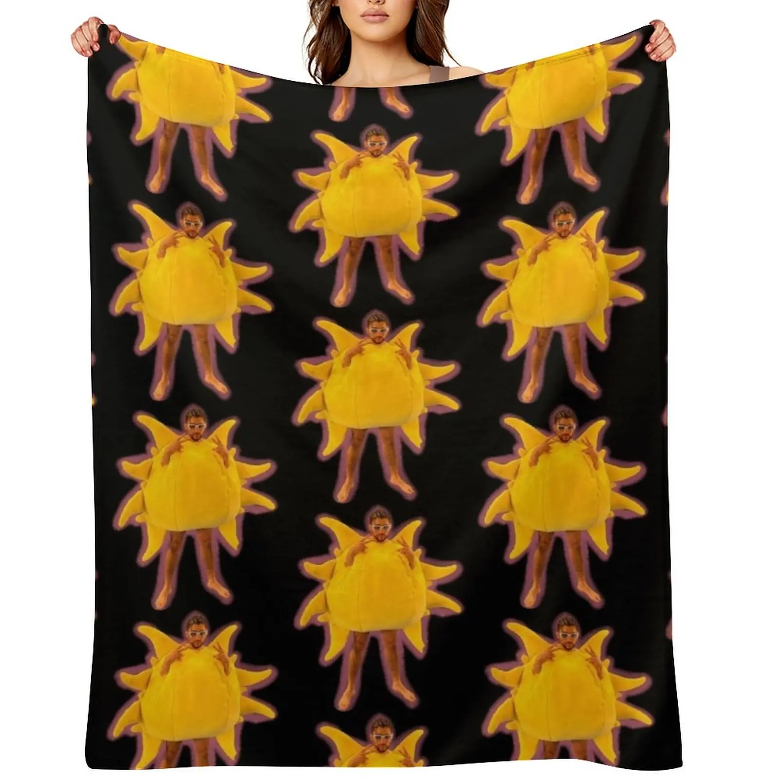 Bad Bunny Neverita video sol Throw Blanket Soft Plaid wednesday Thins For Baby Blankets
Bad Bunny Neverita video sol Throw Blanket Soft Plaid wednesday Thins For Baby Blankets