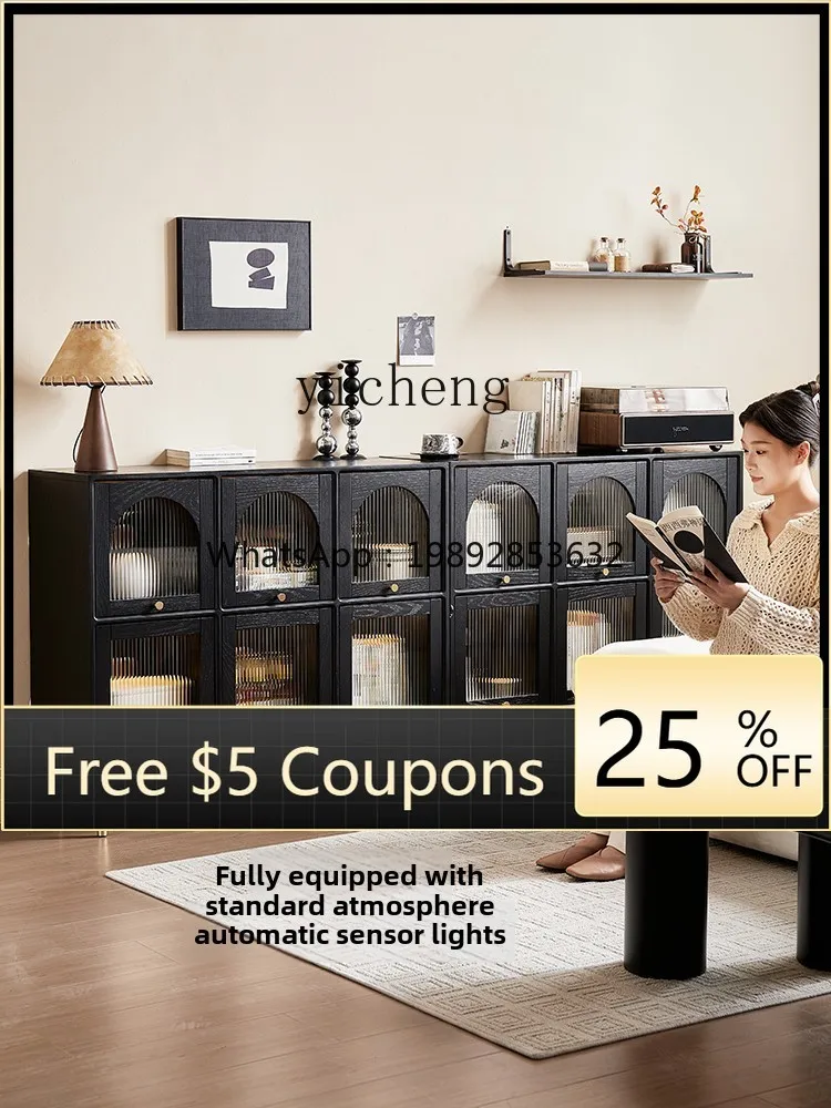 GZ solid wood bookcase glass door dustproof arched retro living room display cabinet storage locker
GZ solid wood bookcase glass door dustproof arched retro living room display cabinet storage locker