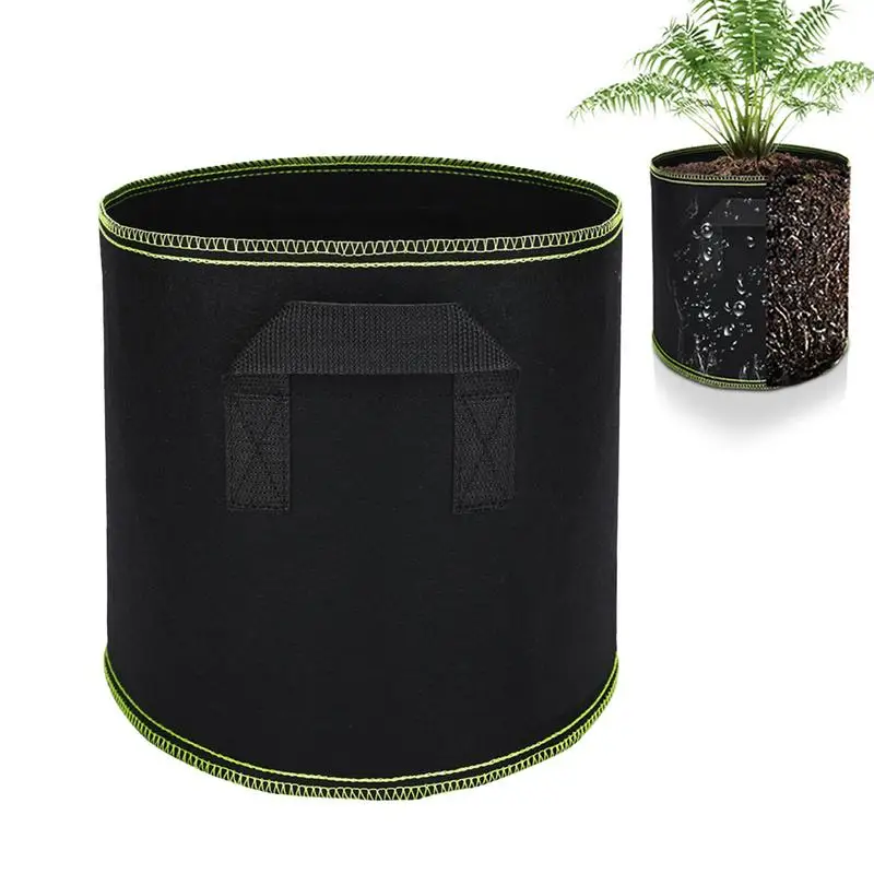 Fabric Grow Bags Reusable Thickened Planting Bags Nursery Pots For Plants Large Capacity Fabric Garden Bags Gardening Plant
Fabric Grow Bags Reusable Thickened Planting Bags Nursery Pots For Plants Large Capacity Fabric Garden Bags Gardening Plant