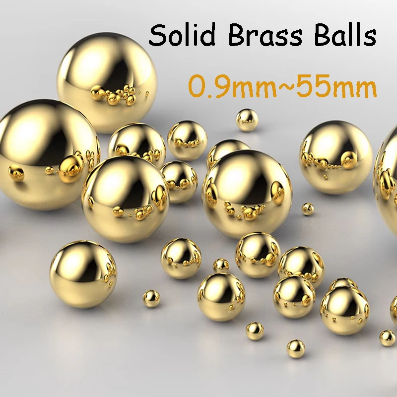 Brass Solid Bearing Balls H62 Diameter 0.9mm 1mm 2mm 2.381mm 2.5mm 3mm 3.175mm 4mm 4.45mm 4.5mm~55mm High Precision
Brass Solid Bearing Balls H62 Diameter 0.9mm 1mm 2mm 2.381mm 2.5mm 3mm 3.175mm 4mm 4.45mm 4.5mm~55mm High Precision