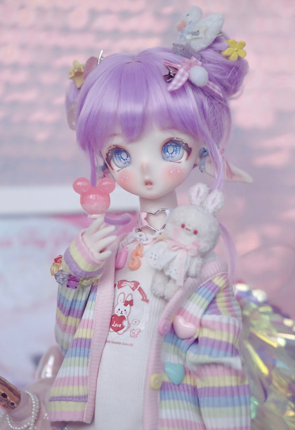 Resin figures 1/4 doll Neeko human version hahaBJD free eyes toy hot sale fashion dolls free extra hands
Resin figures 1/4 doll Neeko human version hahaBJD free eyes toy hot sale fashion dolls free extra hands