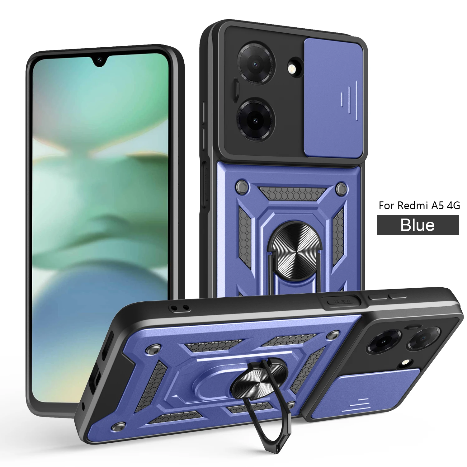 Shockproof Capa for Xiaomi Redmi A5 4G Global (171.7mm) Case Armor Slide Camera Protect Ring Stand Cover for Redmi A5 4G Funda
Shockproof Capa for Xiaomi Redmi A5 4G Global (171.7mm) Case Armor Slide Camera Protect Ring Stand Cover for Redmi A5 4G Funda