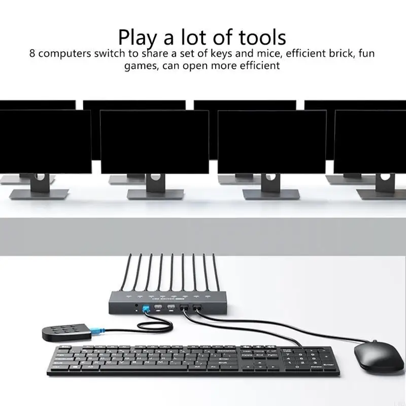 L4MA 8 in 4 Out Printer Sharing Switcher USB 8Port Manual Kvm Switching Splitter Hubs
L4MA 8 in 4 Out Printer Sharing Switcher USB 8Port Manual Kvm Switching Splitter Hubs