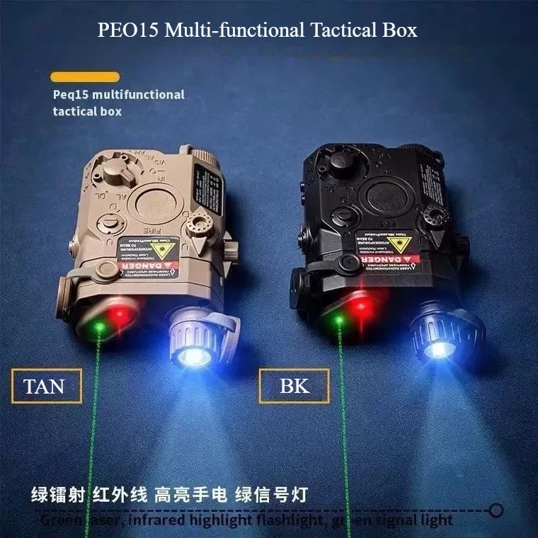 PEQ-15 Laser Laser Indicator Overseas Version Green Battery Box Tactical Flashlight Dual Control Tail Cap Metal Parts
PEQ-15 Laser Laser Indicator Overseas Version Green Battery Box Tactical Flashlight Dual Control Tail Cap Metal Parts