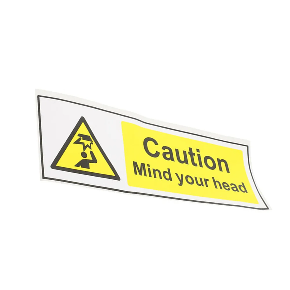 Sticker Watch Your Head Caution Warning Decor Water Proof Low Ceiling Signs Self Adhesive Safety Pvc
Sticker Watch Your Head Caution Warning Decor Water Proof Low Ceiling Signs Self Adhesive Safety Pvc