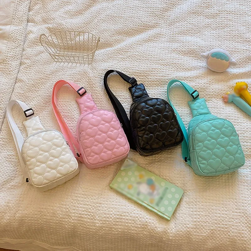 Trendy Girl's Embroidered Waist Bag Children Party Gift Round Coin Purse Girl Sling Shoulder bag Stylish Solid Color Chest Bag
Trendy Girl's Embroidered Waist Bag Children Party Gift Round Coin Purse Girl Sling Shoulder bag Stylish Solid Color Chest Bag
