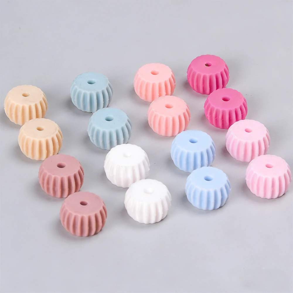 LOFCA 20PCS Silicone New Shape Lentil Teething Beads For DIY Bracelet Necklace Jewelry Crafting accessories
LOFCA 20PCS Silicone New Shape Lentil Teething Beads For DIY Bracelet Necklace Jewelry Crafting accessories