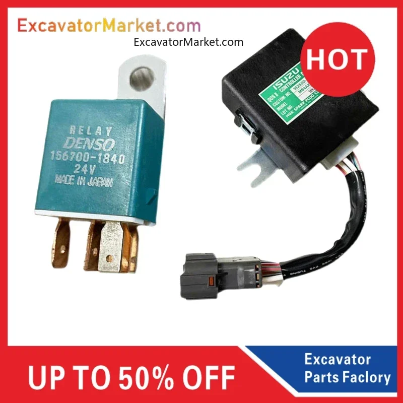 For Hitachi Sany Excavator Accessories Universal Preheating Relay 24v Isuzu Engine Preheating Configuration Excavator Parts
For Hitachi Sany Excavator Accessories Universal Preheating Relay 24v Isuzu Engine Preheating Configuration Excavator Parts