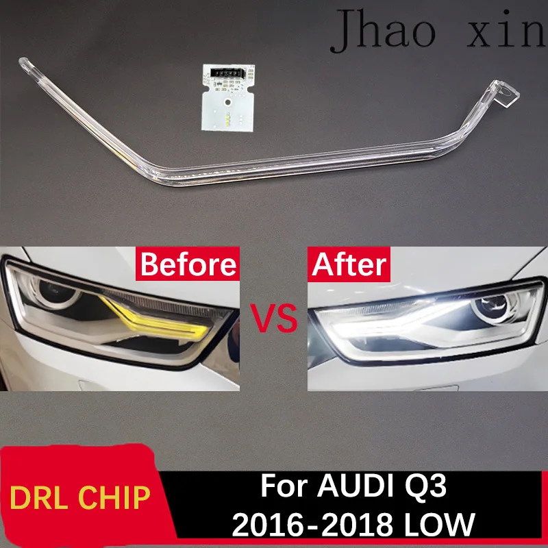 For Audi Q3 White EU 16-2018 LOW Car Headlights DRL CHIP Light Guide Strip Ballast Lamp Tube Angel Eye Circuit Board DRL Lamp
For Audi Q3 White EU 16-2018 LOW Car Headlights DRL CHIP Light Guide Strip Ballast Lamp Tube Angel Eye Circuit Board DRL Lamp
