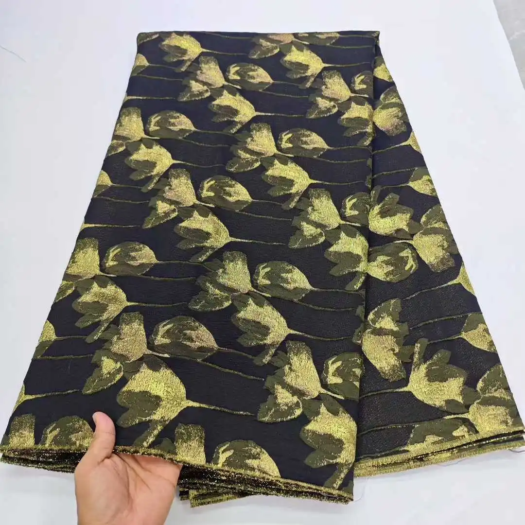 Jacquard Lace Fabric Damask African Brocade Lace Fabric 2025 High Quality Nigerian Gilding Party Dress French Fabric for Women
Jacquard Lace Fabric Damask African Brocade Lace Fabric 2025 High Quality Nigerian Gilding Party Dress French Fabric for Women