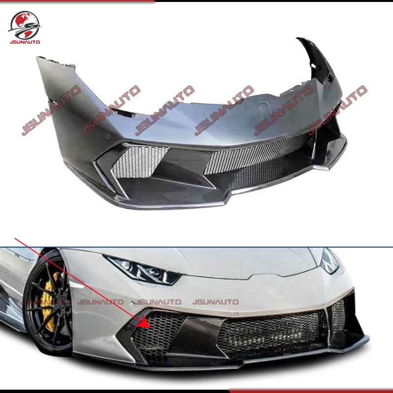 V Style Front Bumper For Lamborghini Huracan Carbon Fiber Bumper Diffuser Premium Modify Auto Part For Huracan EVO LP640 LP580
V Style Front Bumper For Lamborghini Huracan Carbon Fiber Bumper Diffuser Premium Modify Auto Part For Huracan EVO LP640 LP580