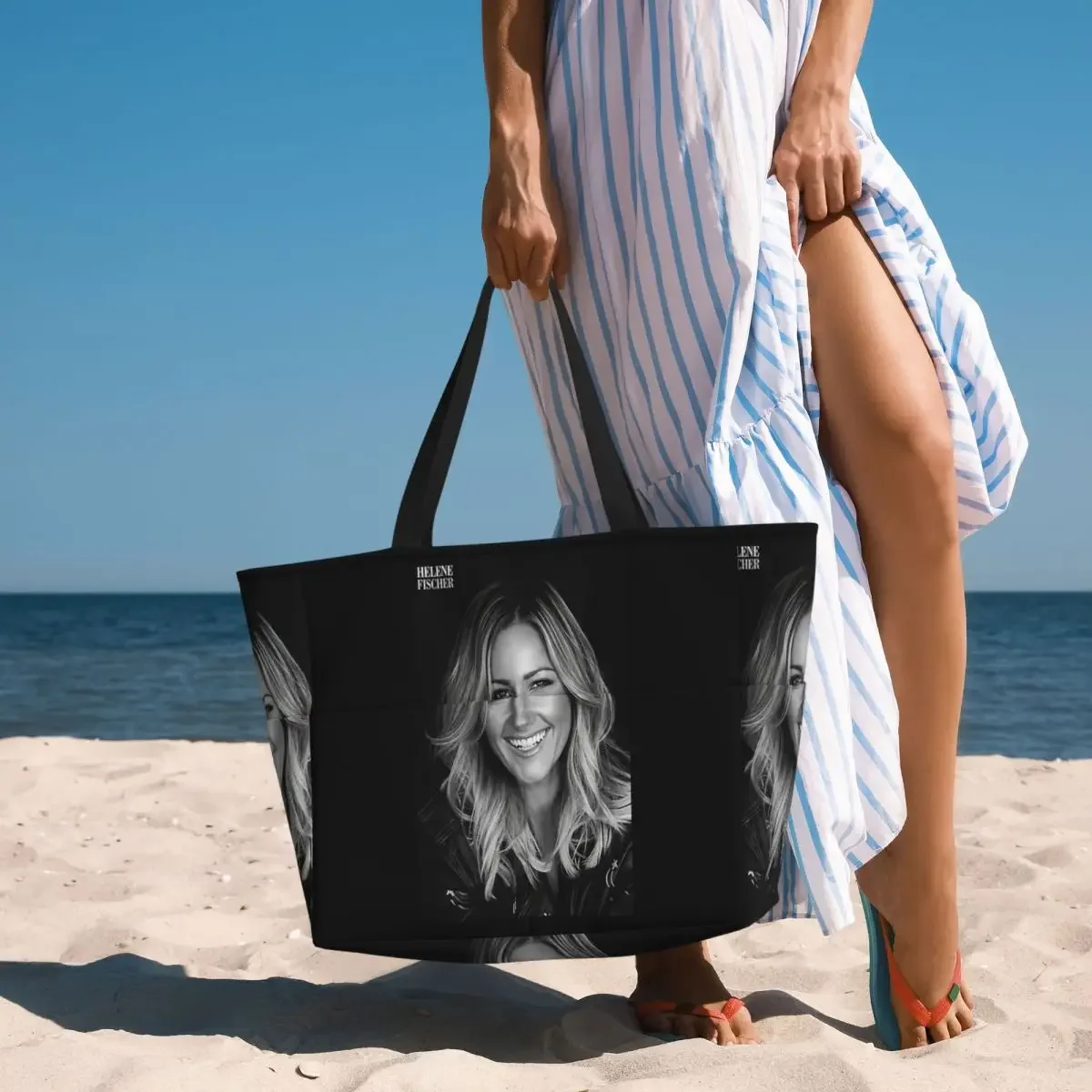 Helene Fische Beach Tote Bag Sport Gym Yoga Duffle Large Tote Bag Women Travel Bag Fitness bag
Helene Fische Beach Tote Bag Sport Gym Yoga Duffle Large Tote Bag Women Travel Bag Fitness bag