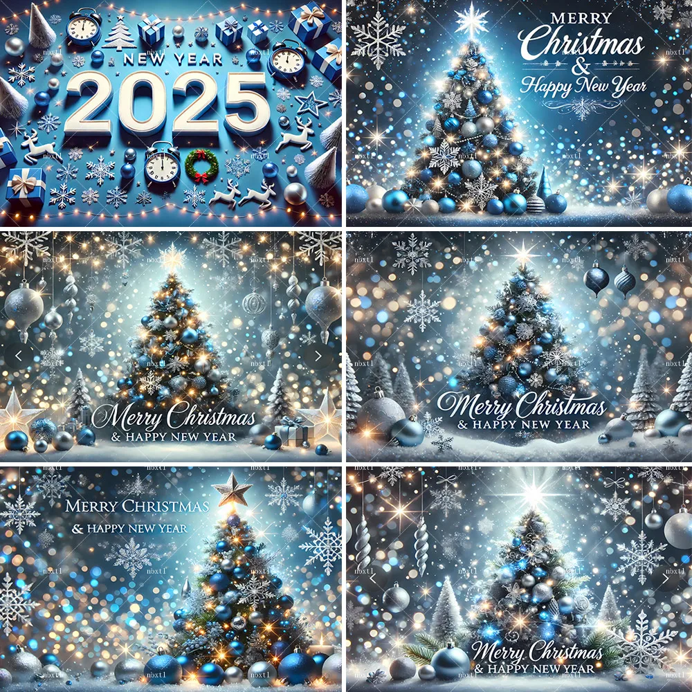 Blue Christmas Tree Theme Christmas and Happy New Year 2025 Background Home Decoration Supplies Photography Studio Props
Blue Christmas Tree Theme Christmas and Happy New Year 2025 Background Home Decoration Supplies Photography Studio Props