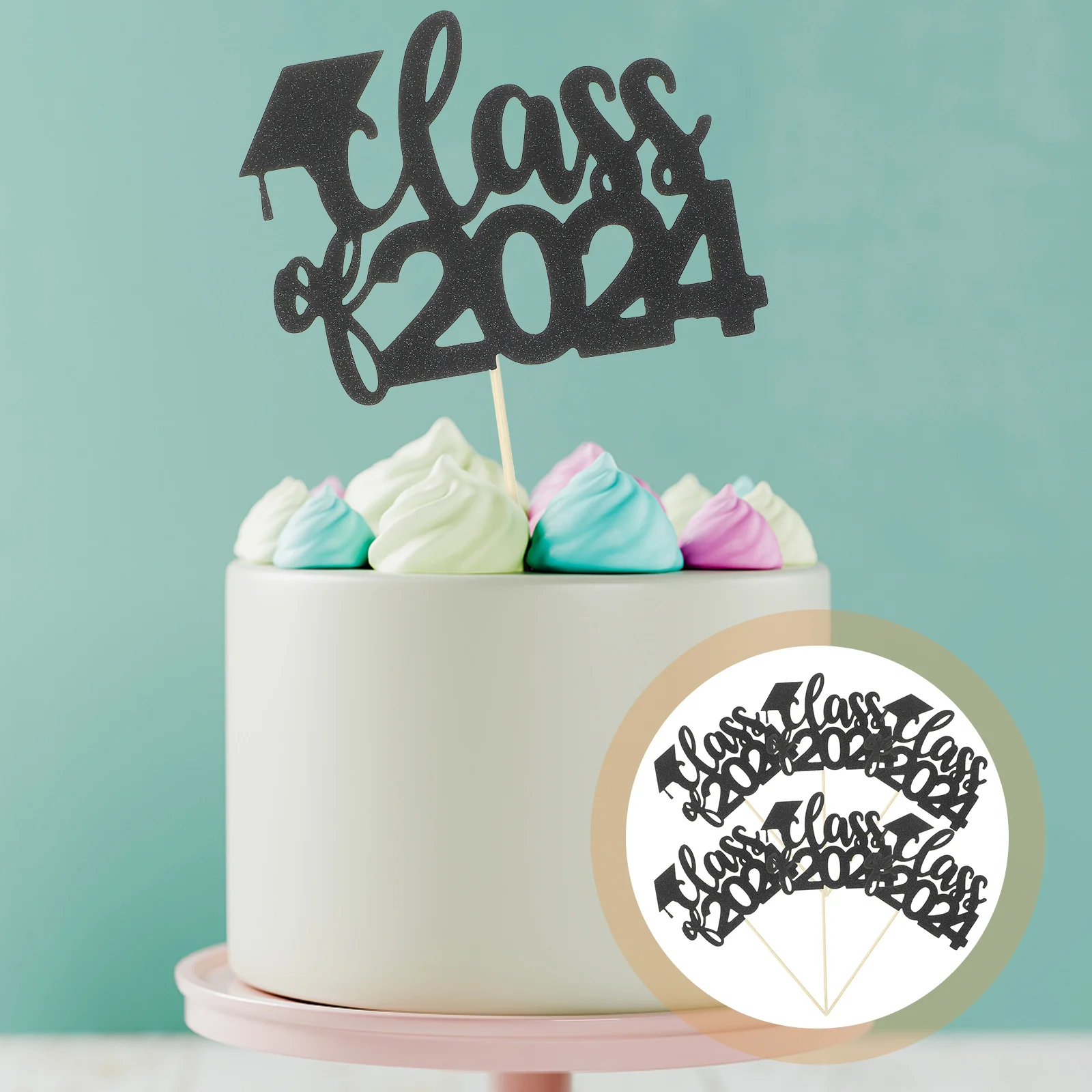 6Pcs Class of 2024 Graduation Cake Toppers Party Picks Decorative Dessert Cupcake Toppers Graduation Cake Decorations Supplies
6Pcs Class of 2024 Graduation Cake Toppers Party Picks Decorative Dessert Cupcake Toppers Graduation Cake Decorations Supplies