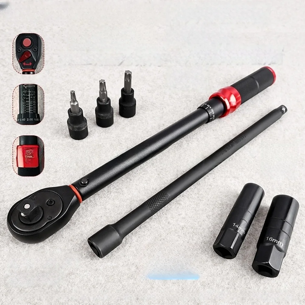 7 Piece Ratcheting Torque Wrench Set 10-60N For Ignition Component Sockets And Automotive Repair Hand Tool Parts Accessories
7 Piece Ratcheting Torque Wrench Set 10-60N For Ignition Component Sockets And Automotive Repair Hand Tool Parts Accessories