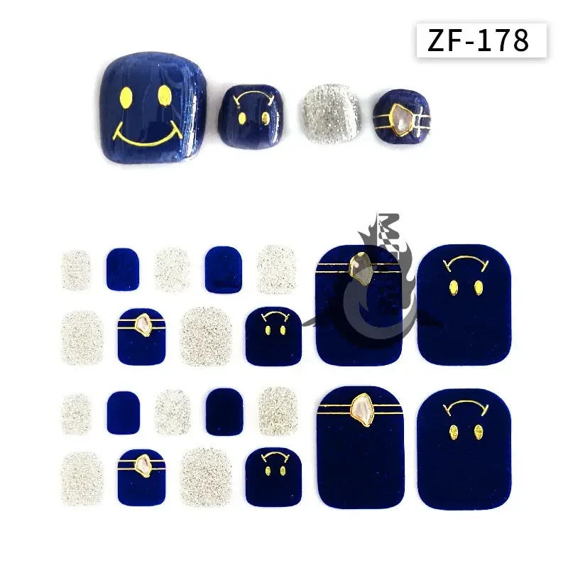 Free shipping 22 Tips Toenail Stickers Nail Art Decoration Adhesive Toe Nails Polish Wraps Strips Feet Supplies Gifts
Free shipping 22 Tips Toenail Stickers Nail Art Decoration Adhesive Toe Nails Polish Wraps Strips Feet Supplies Gifts