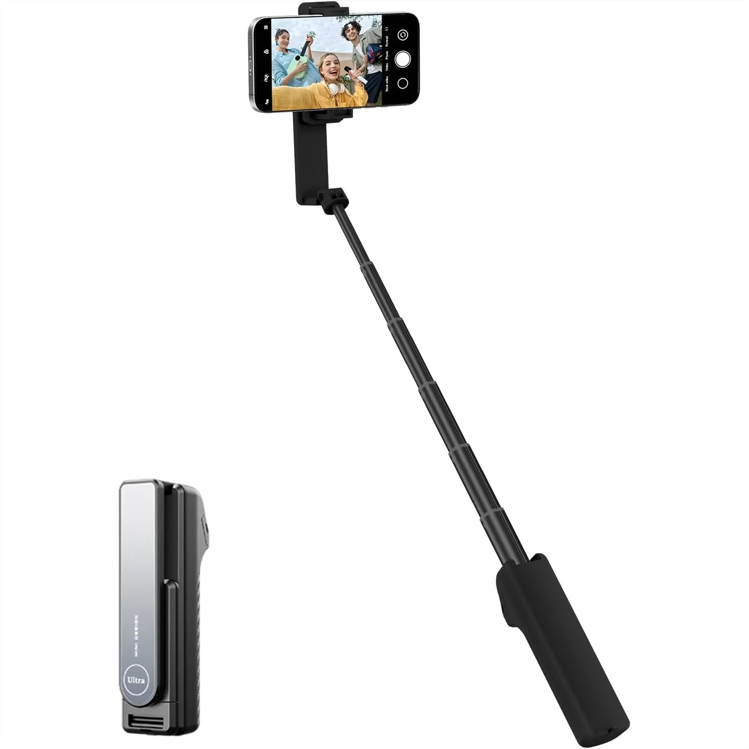 Foldable Selfie Stick With Wireless Remote For Travel And Video Recording
Foldable Selfie Stick With Wireless Remote For Travel And Video Recording