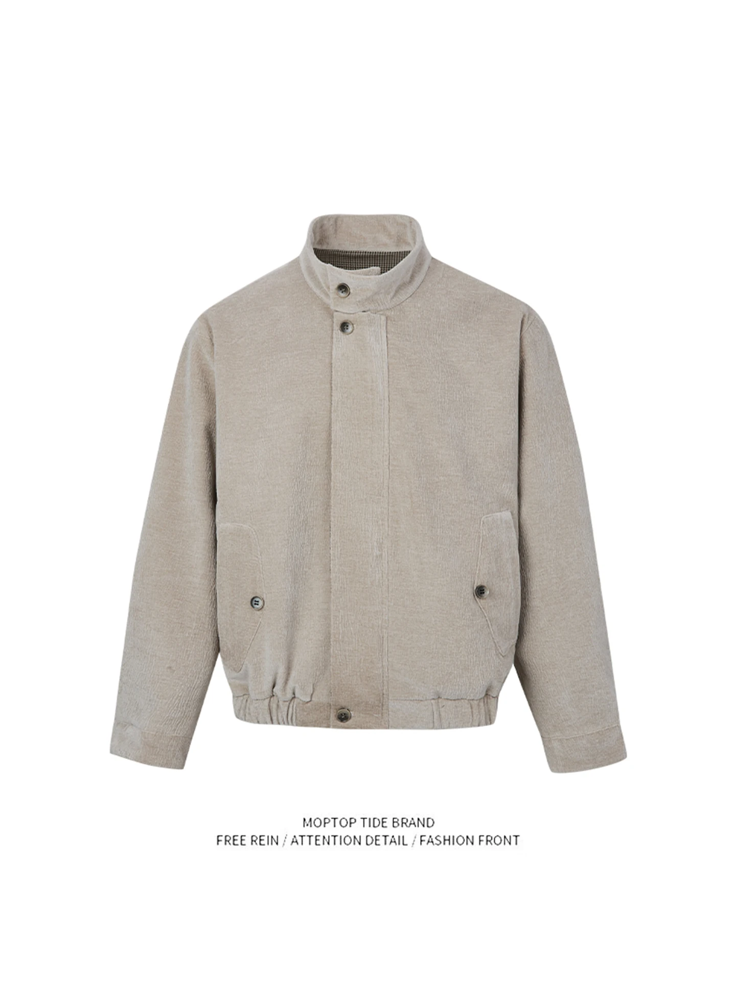 Mr. WH American Sle Tree Texture Plaid CleanFit Jaet Men's Outerwear Polyester Long Sve Zipper Closure Windproof Coat
Mr. WH American Sle Tree Texture Plaid CleanFit Jaet Men's Outerwear Polyester Long Sve Zipper Closure Windproof Coat