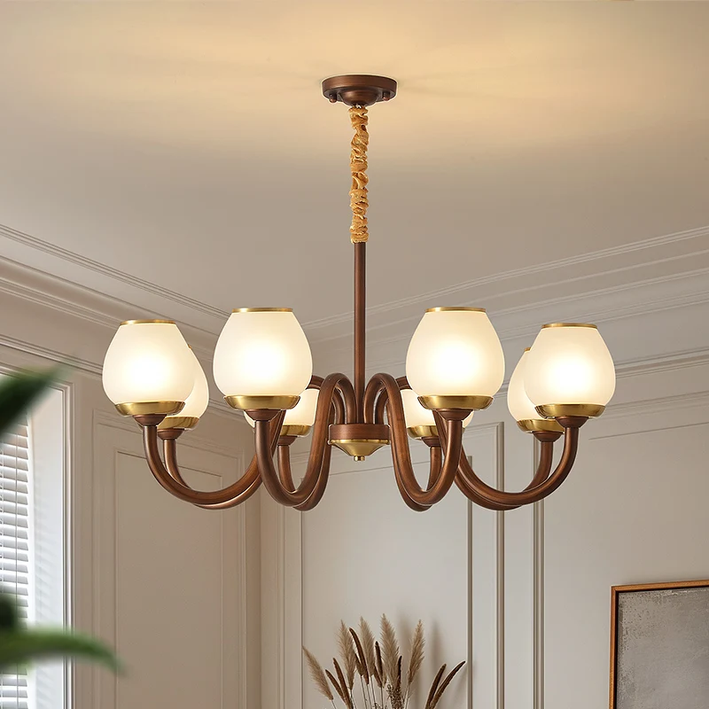 French Medieval Style LivingRoom Chandelier Highend Feel American Retro Hall Main Lighting Fixture 2025 New Walnut Wood lighting
French Medieval Style LivingRoom Chandelier Highend Feel American Retro Hall Main Lighting Fixture 2025 New Walnut Wood lighting