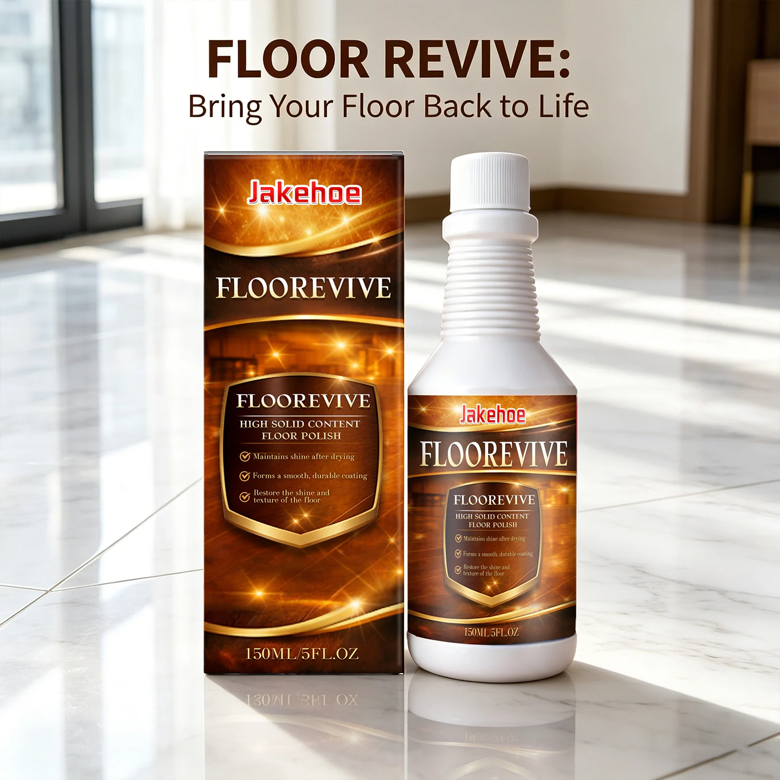Floor Repairing Agent Reduce Scratches Enhance Floor Gloss & Smoothness Form Protective Layer Polishing Daily Floor Maintenance
Floor Repairing Agent Reduce Scratches Enhance Floor Gloss & Smoothness Form Protective Layer Polishing Daily Floor Maintenance