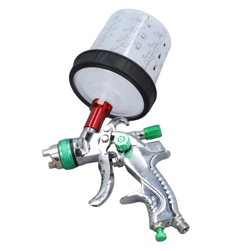 HVLP Spray Gun High Atomisation Aluminium Alloy Stainless Steel Gravity Feed Car Paint Gun Sprayer
HVLP Spray Gun High Atomisation Aluminium Alloy Stainless Steel Gravity Feed Car Paint Gun Sprayer