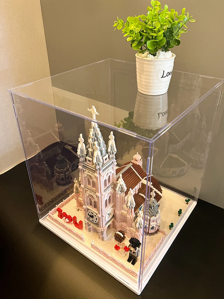 Thickened Acrylic Dust Cover Large Castle Building Blocks Suzhou Garden Model Toy Storage Box High Transparent Display Box
Thickened Acrylic Dust Cover Large Castle Building Blocks Suzhou Garden Model Toy Storage Box High Transparent Display Box