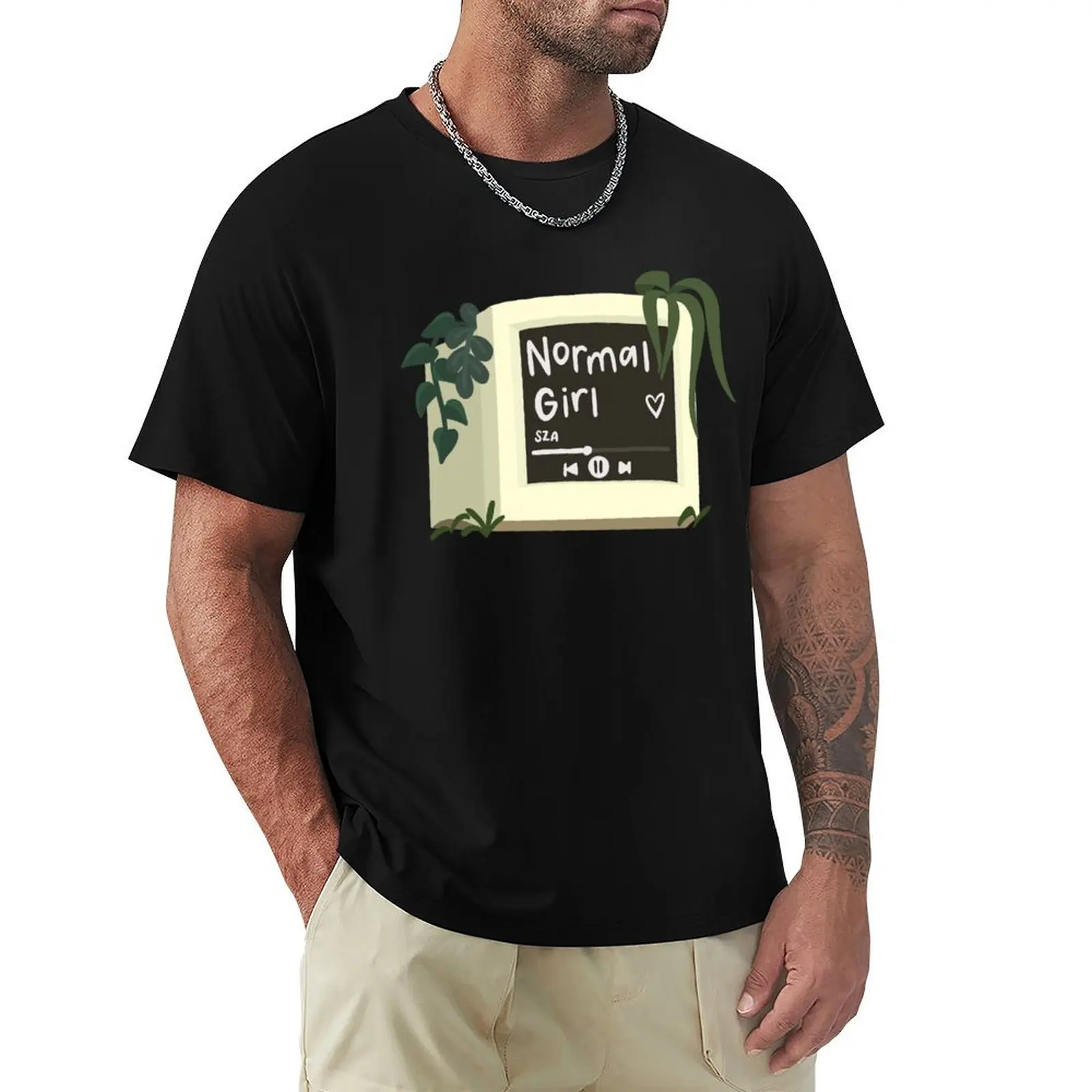 SZA Normal Girl Album T-Shirt All Match Basic Short Sleeve Top
SZA Normal Girl Album T-Shirt All Match Basic Short Sleeve Top