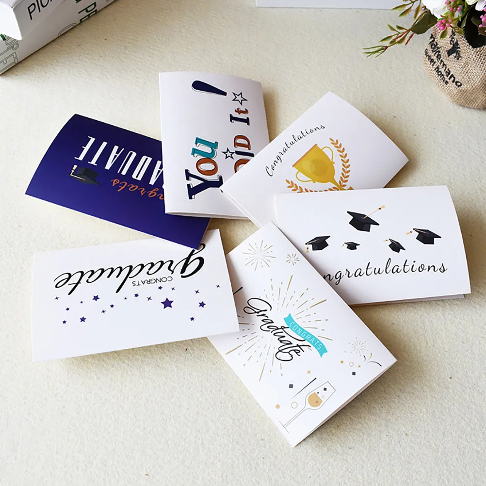 12Pcs Exquisite Graduation Season Blessing Cards Made of Premium Paper Ideal for Party Favors Congrats Gifts Writing Wishes
12Pcs Exquisite Graduation Season Blessing Cards Made of Premium Paper Ideal for Party Favors Congrats Gifts Writing Wishes