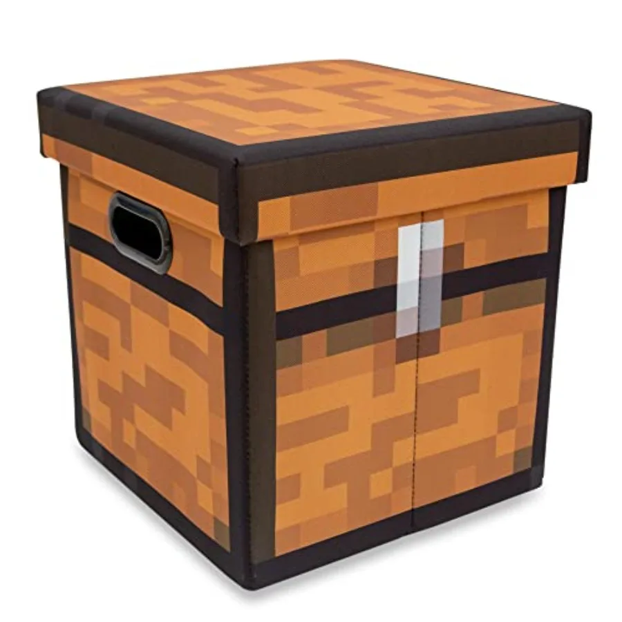 Brown Chest 13-Inch Storage Bin Chest With Lid Foldable Fabric Basket Container Cube Organizer With Handles Cubby For Shelves C
Brown Chest 13-Inch Storage Bin Chest With Lid Foldable Fabric Basket Container Cube Organizer With Handles Cubby For Shelves C