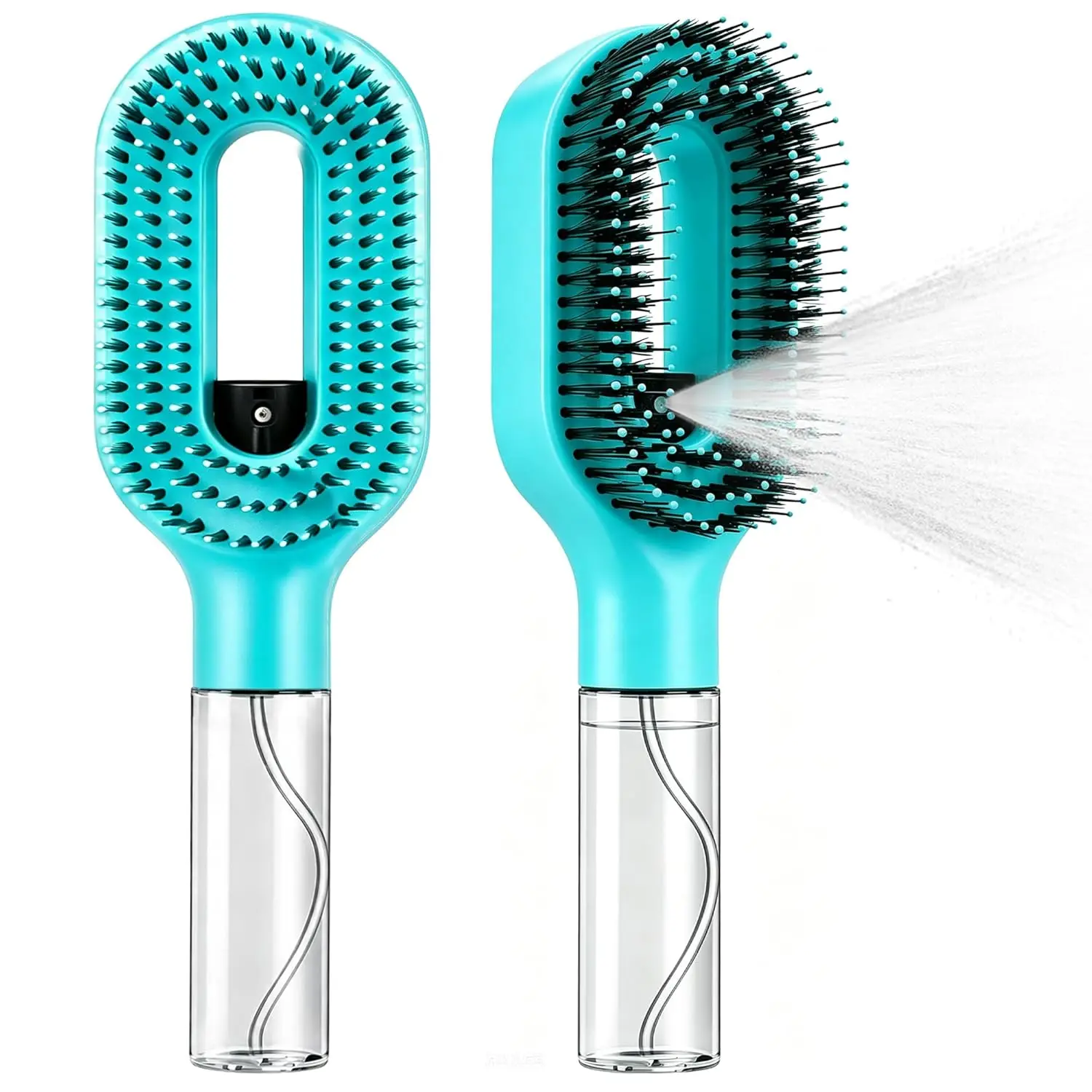2-in-1 Detangling Hair Brush for Dry Portable Hair Brush with Water Spray for Straight Hair Detangling Brush Women Styling Tools
2-in-1 Detangling Hair Brush for Dry Portable Hair Brush with Water Spray for Straight Hair Detangling Brush Women Styling Tools