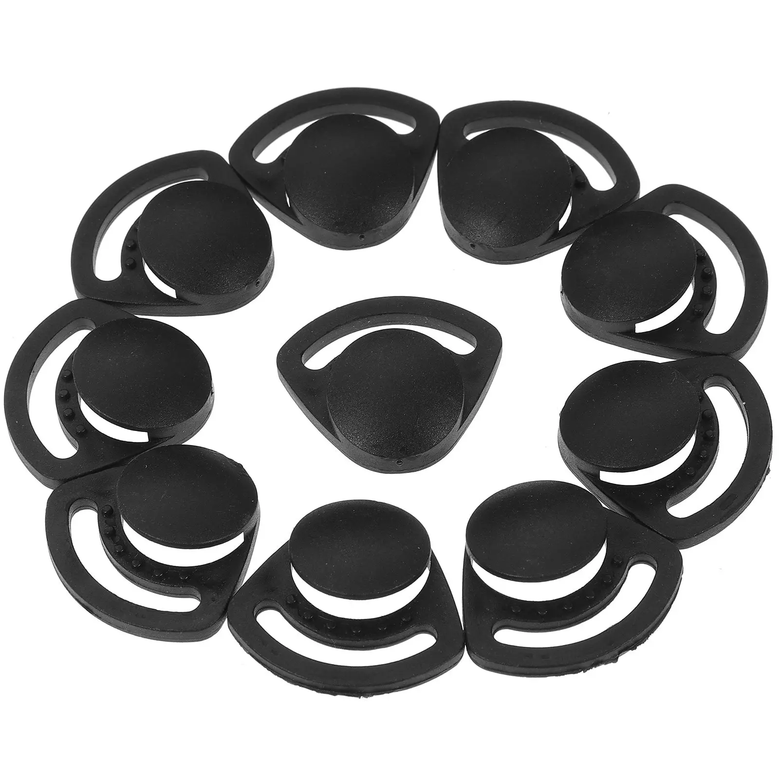10Pcs Chin Strap Buckle Replacement for Hard Hat ABS Material Lightweight Reliable Safety Strap Buckle Repair Parts
10Pcs Chin Strap Buckle Replacement for Hard Hat ABS Material Lightweight Reliable Safety Strap Buckle Repair Parts