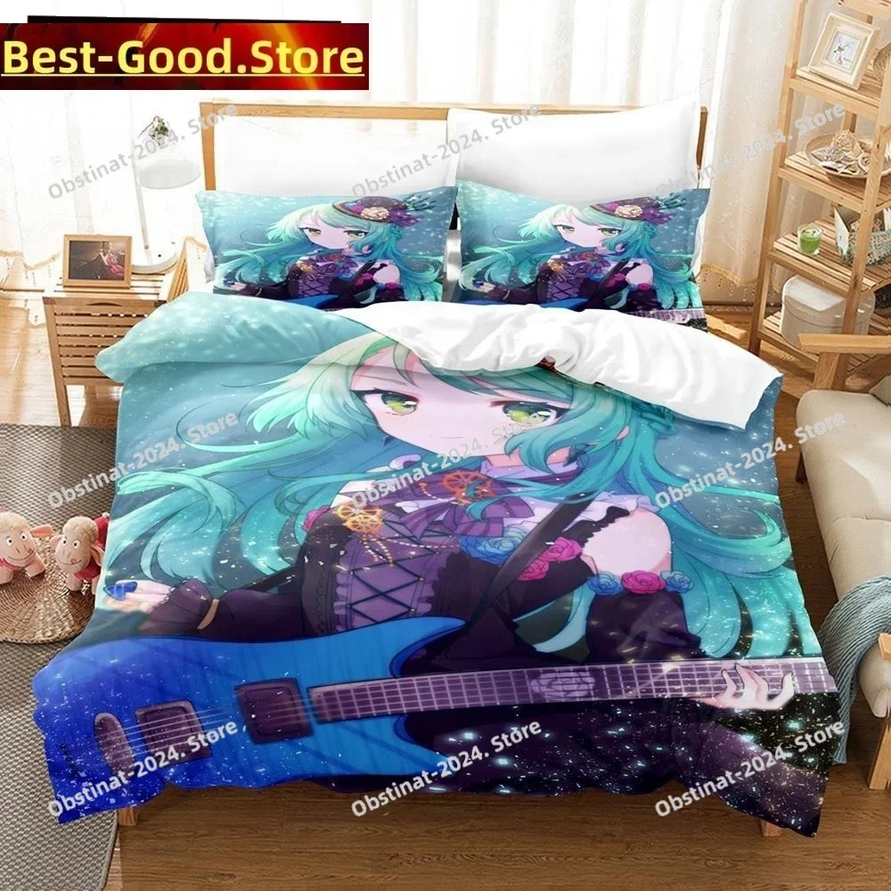 3D Anime BanG Dream! Girls Band Party! Printed Bed Set Duvet Cover Pillowcase Bedding Set Bed Linen Sheet Quilt Cover Full Size
3D Anime BanG Dream! Girls Band Party! Printed Bed Set Duvet Cover Pillowcase Bedding Set Bed Linen Sheet Quilt Cover Full Size
