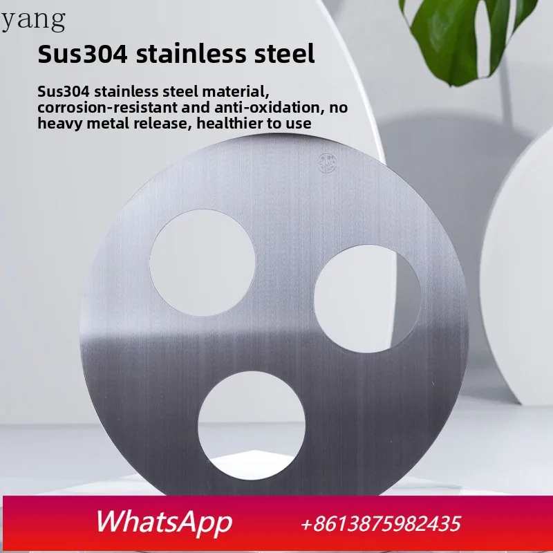 CX thickened 304 stainless steel large steam plate round three-hole four-hole seven-hole small steamer steamer
CX thickened 304 stainless steel large steam plate round three-hole four-hole seven-hole small steamer steamer