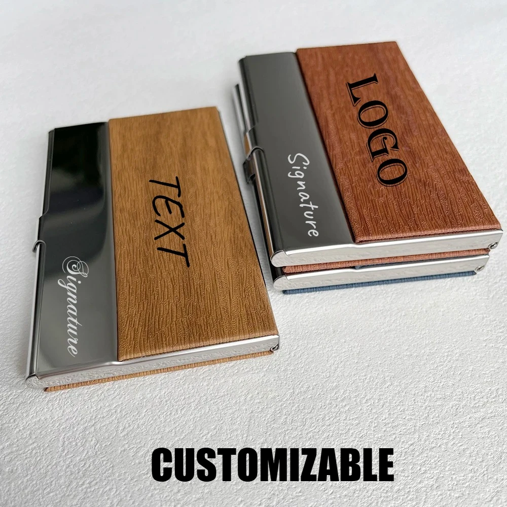 Personalized Stainless Steel Business Cards Organizer Case Custom LOGO TEXT Engraving Card Box for Men Women Company Office Gift 
Personalized Stainless Steel Business Cards Organizer Case Custom LOGO TEXT Engraving Card Box for Men Women Company Office Gift