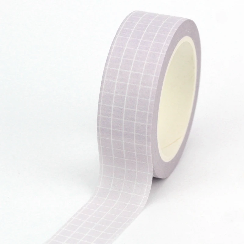 1PC. 10M Decor Cute Light Purple Grid Washi Tape for Planner Scrapbooking Adhesive Stickers Masking Tape Kawaii Papeleria
1PC. 10M Decor Cute Light Purple Grid Washi Tape for Planner Scrapbooking Adhesive Stickers Masking Tape Kawaii Papeleria