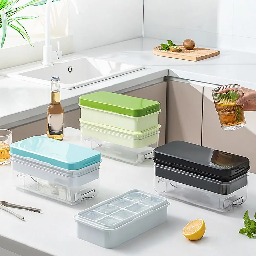 Portable Bar Gadget Ice Cube Tray Silicone Material 8Grids Ice Maker Mould Press Design Ice Mold Box Kitchen Accessories
Portable Bar Gadget Ice Cube Tray Silicone Material 8Grids Ice Maker Mould Press Design Ice Mold Box Kitchen Accessories
