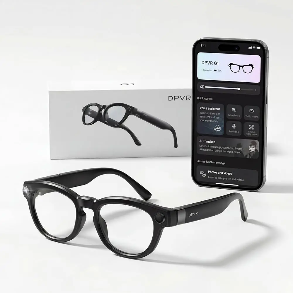 Ailexpress-Free Shipping-AI Smart Glasses with Camera and Bluetooth – 8MP HD Camera Glasses for Men & Women, Video Recording Gla
Ailexpress-Free Shipping-AI Smart Glasses with Camera and Bluetooth – 8MP HD Camera Glasses for Men & Women, Video Recording Gla